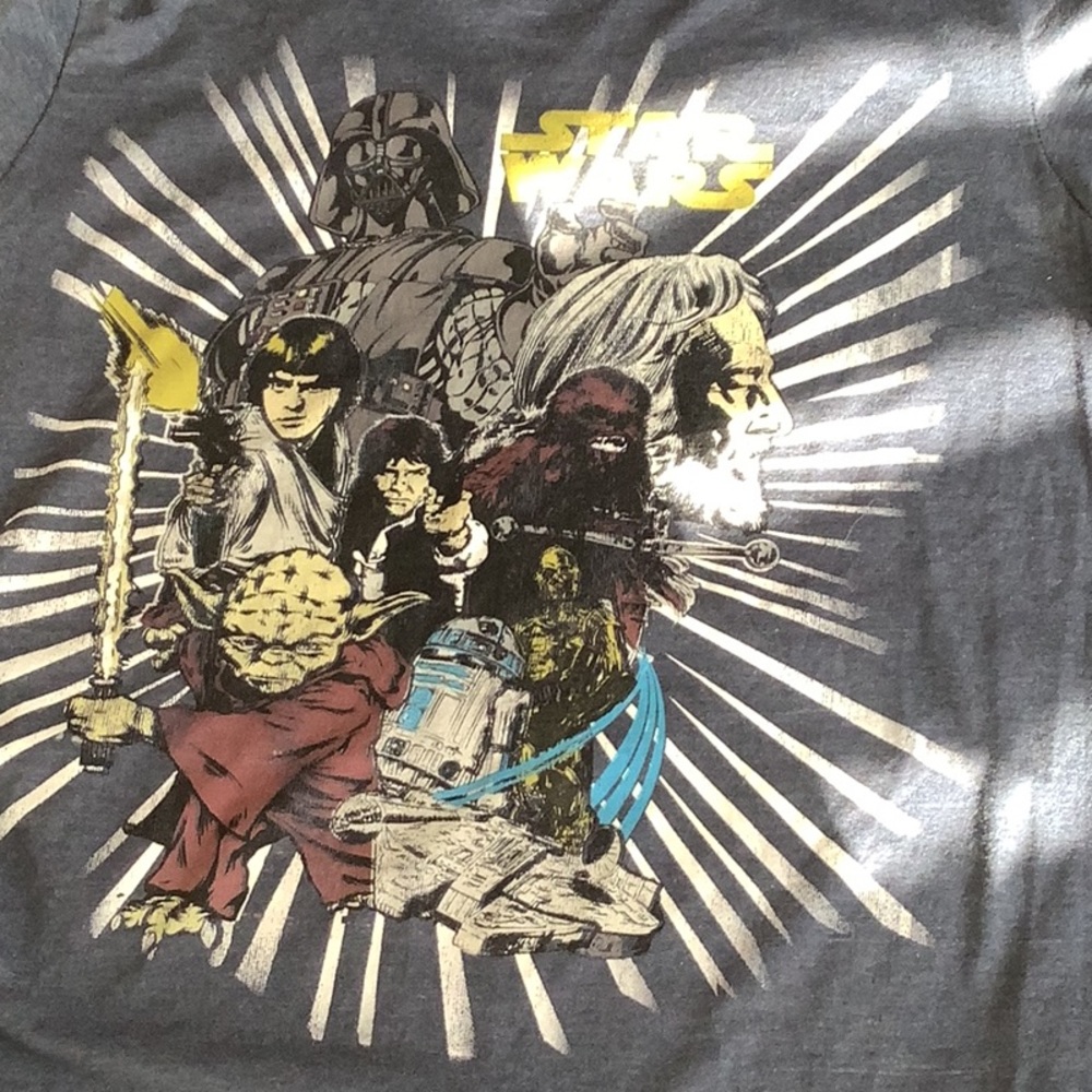 Star Wars T shirt with original cast
